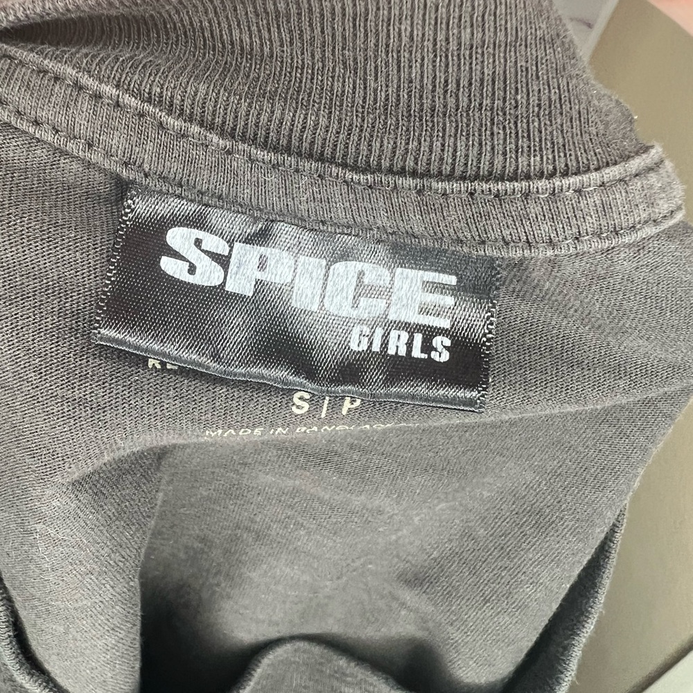 Cotton On Spice Girls Grey Short Sleeve Relaxed Boyfriend Tee Shirt Sz S - Picture 5 of 6